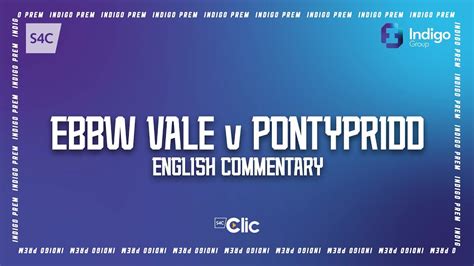 Live Rugby Ebbw Vale V Pontypridd Indigo Prem S C Youtube