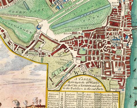 Old Map of London 1800 Vintage Map Wall Map Print - VINTAGE MAPS AND PRINTS