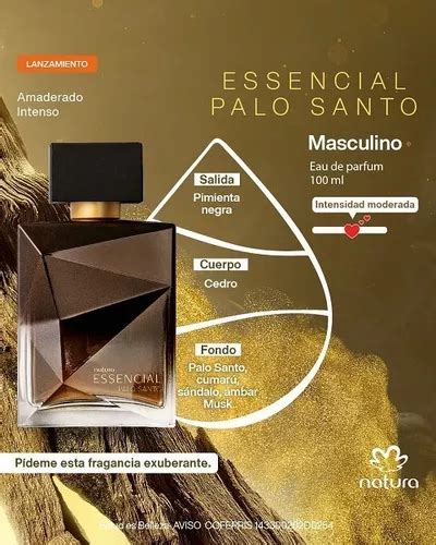 Essencial Palo Santo 100 Ml Eau De Parfum Masculino Natura Envío gratis