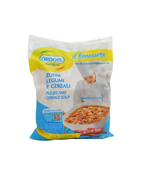 Zuppa Legumi Cereali 100 Ita Benessere Orogel Kg 1