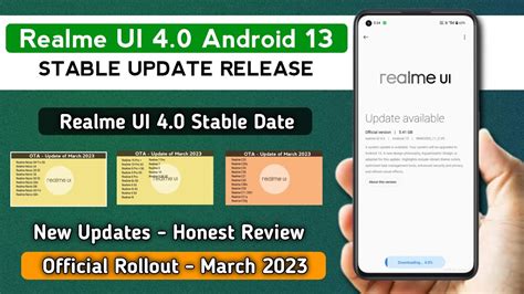 Realme Ui Android Stable Update Rollout March Realme Ui