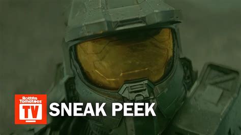 Halo S02 E01 Exclusive Sneak Peek Cliff Face Youtube