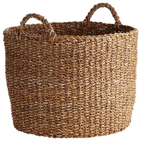 Oversized Seagrass Basket New Coastal Storage Baskets Dallas