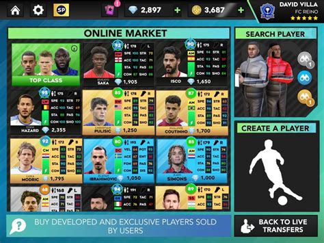 I would love for DLS24 to add an online market : r/DreamLeagueSoccer