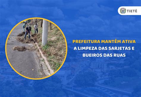 Prefeitura MantÉm Ativa A Limpeza Das Sarjetas E Bueiros Das Ruas