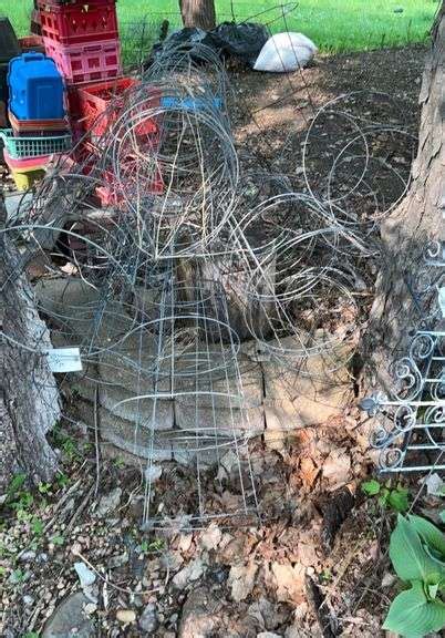 Assortment Of Tomato Cages Maring Auction Co LLC