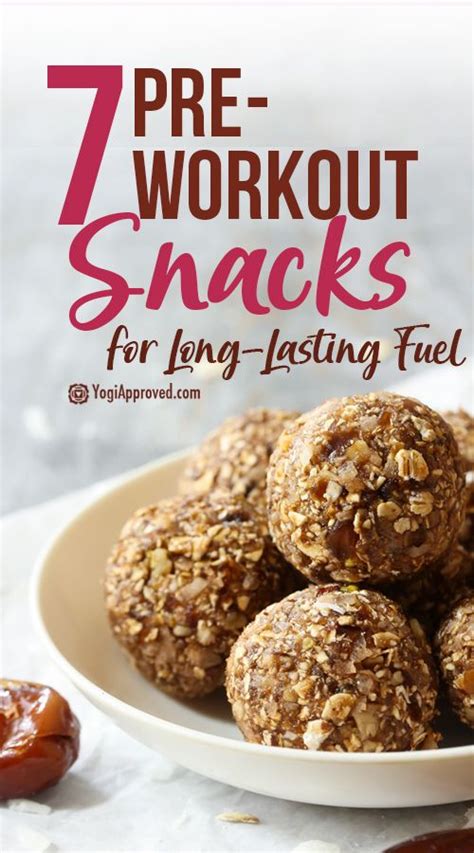 7 Perfect Pre Workout Snacks For Long Lasting Healthy Fuel