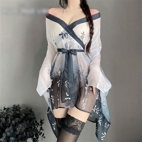 Sohma - Kimono Lingerie Costume Set | YesStyle