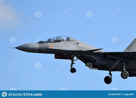 An Indian Air Force Fighter Jet on Approach. Stock Image - Image of ...