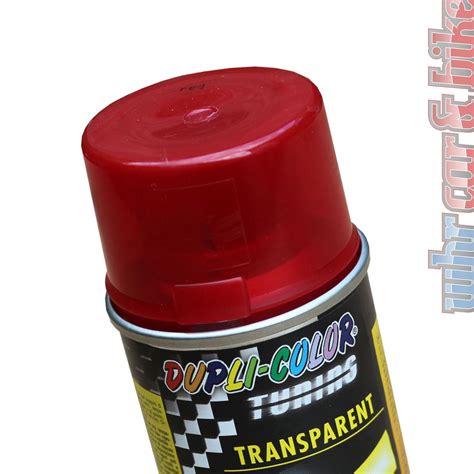 Dupli Color Acryl Spray 150ml Tönungsspray rot transparent