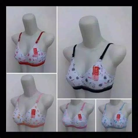 Jual Bra Remaja Motif Bh Remaja Tanpa Busa Tanpa Kawat Shopee Indonesia