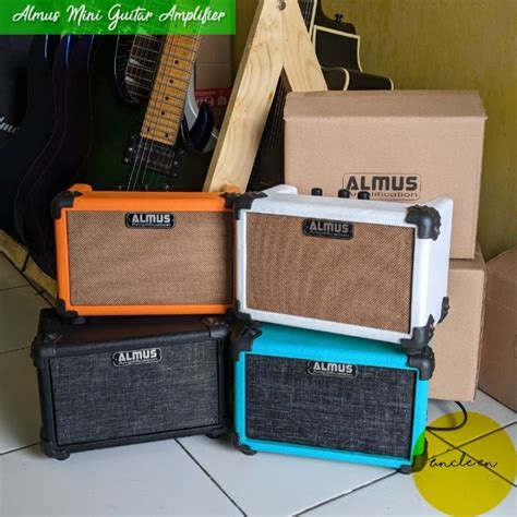 Jual Almus Mini Guitar Amplifier Ampli Gitar Elektrik Mini Sudah