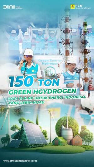 Ton Green Hydrogen Dari Pln Np Untuk Energi Indonesia Yang Lebih