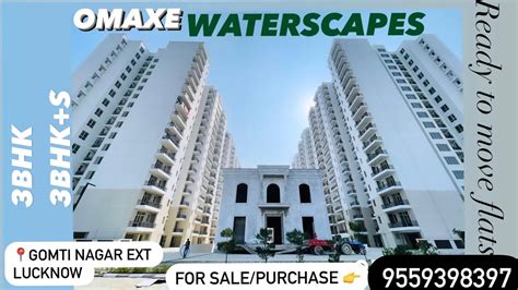 OMAXE WATERSCAPE Sample Flat 3BHK 1575sqft Possession Starts From Dec