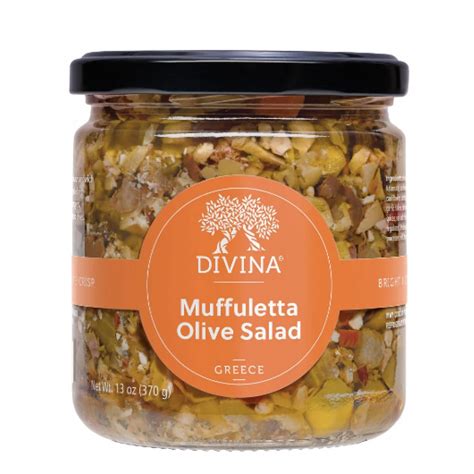 Divina Muffuletta Olive Salad - 375ml