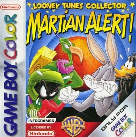 Looney Tunes Collector Martian Alert For Nintendo Game Boy Color