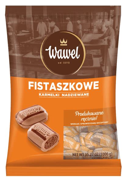 Karmelki Nadziewane R Cznie Produkowane Fistaszkowe Kg S Odki Wawel