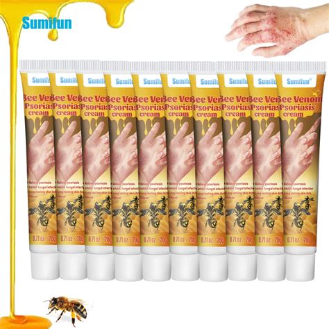 Pcs Sumifun Bee Venom Psoriasis Cream Eczema Dermatitis Relieve