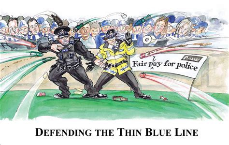 The Thin Blue Line: POLICE MAGAZINE FEATURES THE THIN BLUE LINE