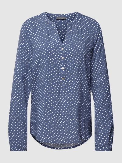 Montego Blusenshirt Mit Allover Muster Rauchblau Online Kaufen