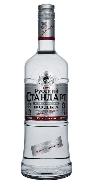 Russian Standard Platinum Vodka Aragvi Grúz Étterem