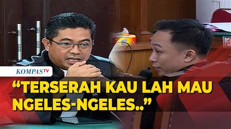 Keras Jaksa Cecar Ricky Soal Klaim Tak Lihat Sambo Tembak Yosua Di