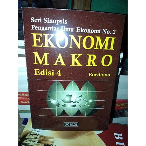 Jual Ekonomi Makro Edisi Boediono Shopee Indonesia