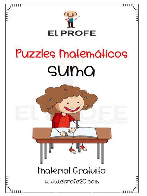 Fichas Puzzles Matematicos De Suma Elprofe20 240902 200616 Pdf