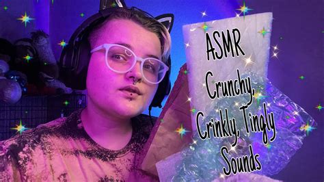 Asmr Crunchy Crinkly Tingly Sounds Tapping Whispers Sound