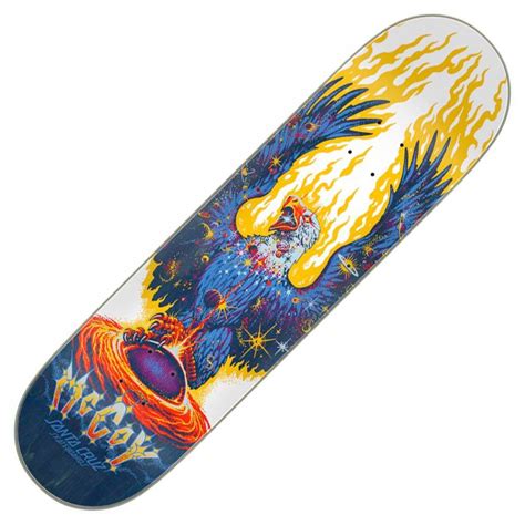 Santa Cruz Skateboards McCoy Cosmic Eagle VX Skateboard Deck 8 25