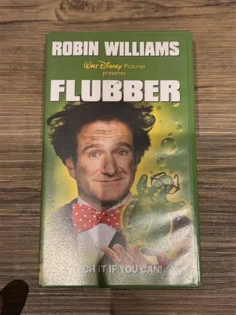 Flubber Vhs Video Tape Robin Williams Walt Disney Picclick Uk