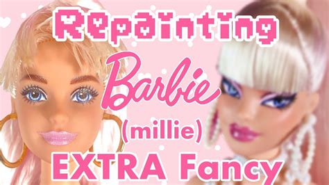 Repainting Millie Barbie Extra Fancy Unbelievable Transformation