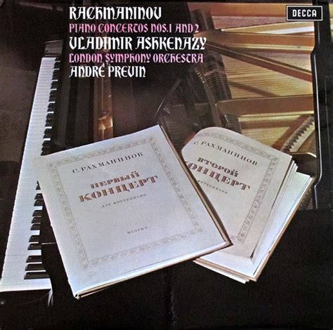 Sergei Vasilyevich Rachmaninoff Vladimir Ashkenazy The London