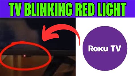 How To Fix Roku Tv Blinking Red Light Youtube