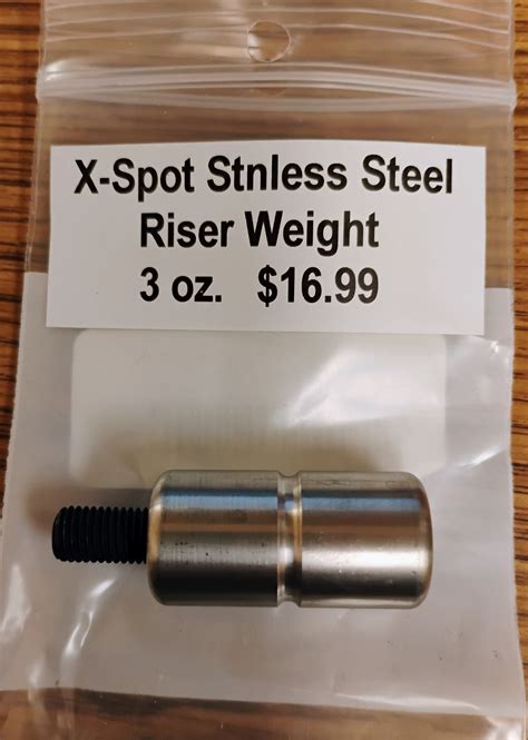 Weight Stainless Steel 3oz - Archery School of The Rockies