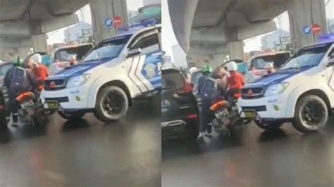 Kronologi Mobil Patwal Tabrak Pemotor Di Makassar Viral Di Media Sosial