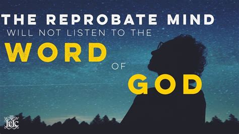 The Israelites The Reprobate Mind Refuses To Listen To The Word Of God