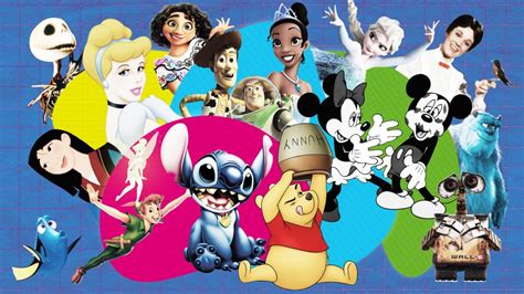 Walt Disney Cartoon Characters List