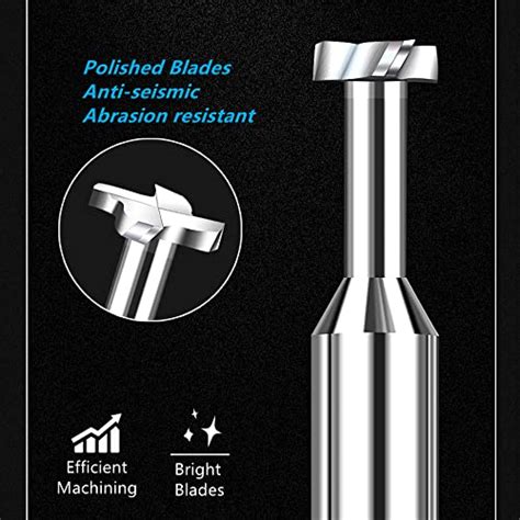 HSS AL T Slot End Mill Milling Cutter High Speed Steel Woodruff