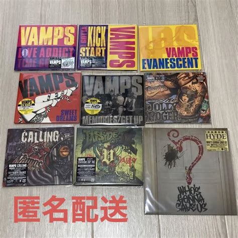 Vamps Hyde シングルcd 9枚セット 初回限定盤 ハイド メルカリ