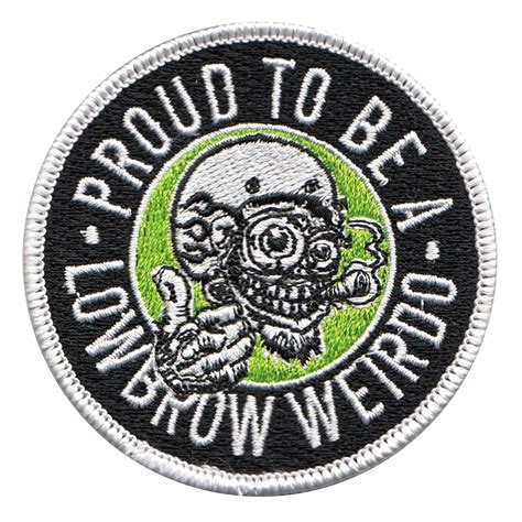 Lowbrow Customs Weirdo Patch