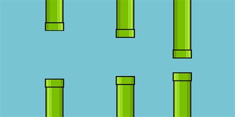 Minecraft Pixel Art Flappy Bird Tube