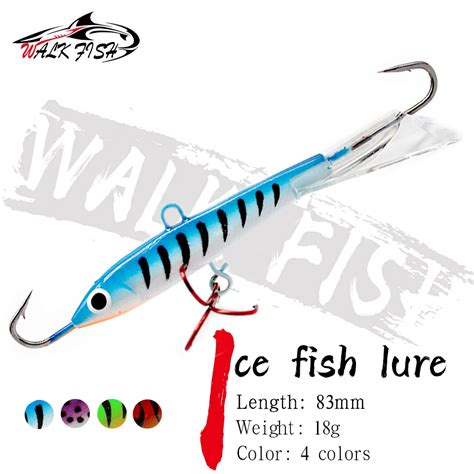 Walk Fish Pc Winter Balancers Cm G Ice Fishing Lure Jigging Rap