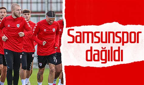 Samsunspor dağıldı SAMSUNSPOR Samsun Hedef Halk Gazetesi İnternet