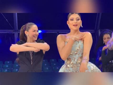 Marian Rivera Teaches Indian Actress Urvashi Rautela To Dance Her Song