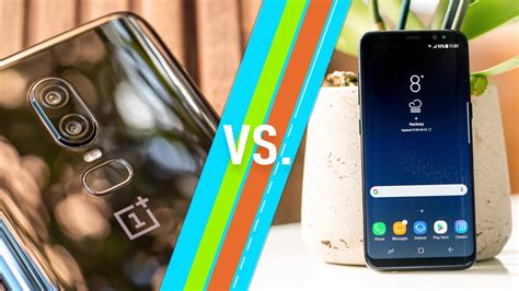 Oneplus 6 Vs Samsung Galaxy S8 Plus Smartphones Im Vergleich Netzwelt