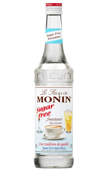 Monin Sugar Free Sweetener Syrup