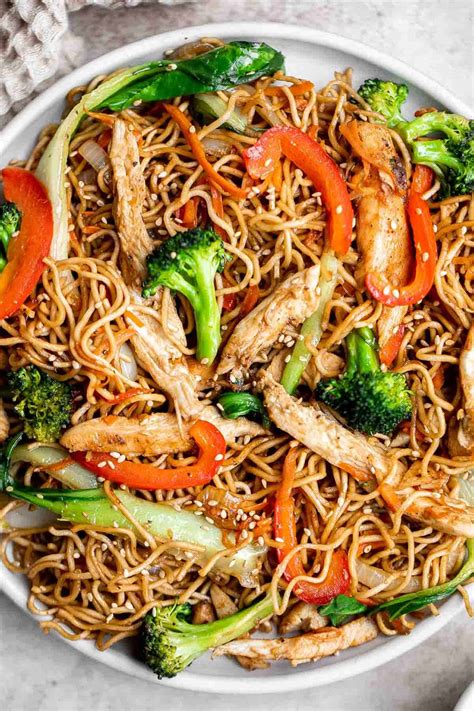 Cantonese Chicken Chow Mein Recipe