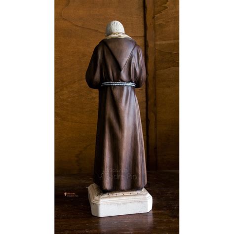 Statua Padre Pio Benedicente Con Stola 40cm