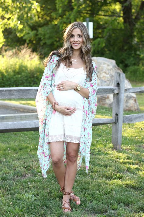 Pink Blush Maternity Kimono Lauren Mcbride